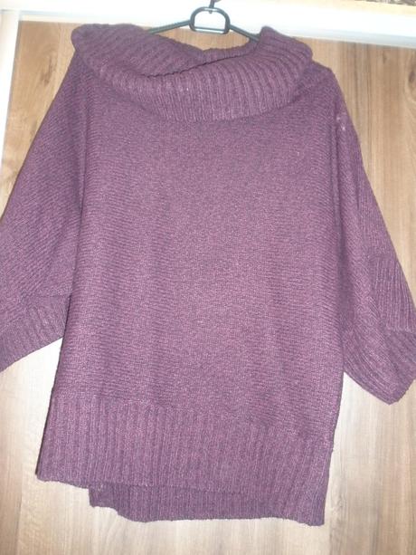 Svetr s netopýřimi rukávy, f&f,48
