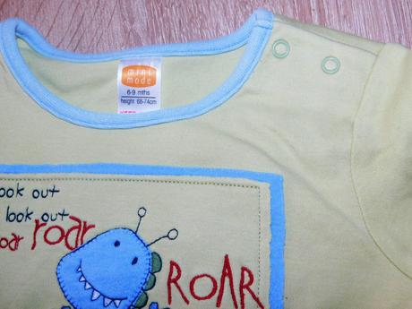 Bavlněné triko, mini mode,74