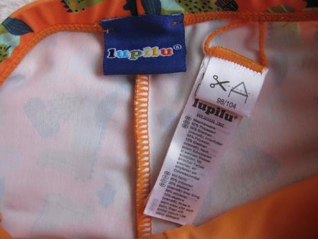 Chlapecké oranžové plavky v.98/104, lupilu,104