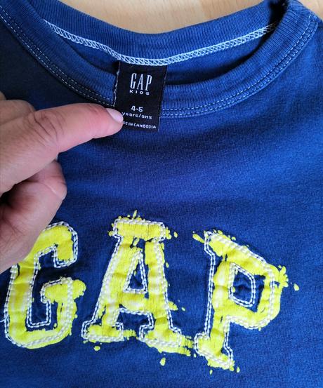 Triko & tričko s nápisem gap vel. 110, gap,110