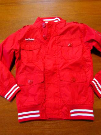 Chlapecká šustáková bunda vel 104-110, 110