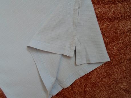 Modré tričko triko s límečkem polo, 128