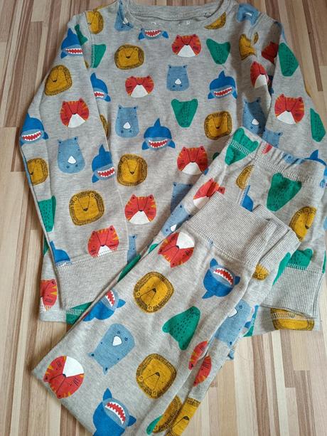 Pyžamo se zvířátky slim fit 116 next, next,116