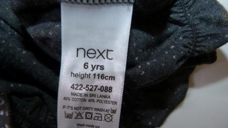 Letní tílko vel.6 let, next,116