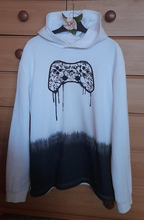 Juniorská mikina s potiskem playstation, h&m,164