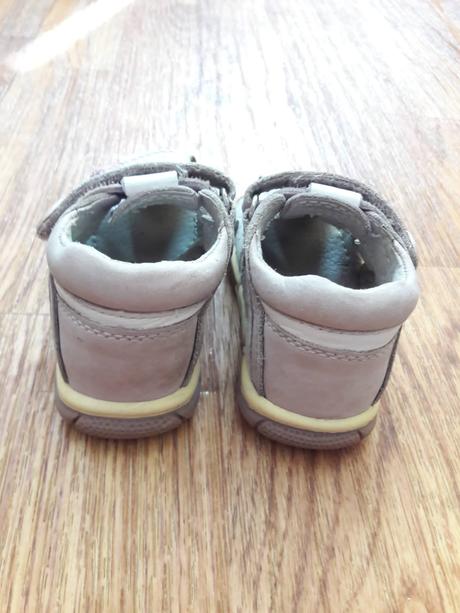 Kožené sandálky protetika, v.19, protetika,19