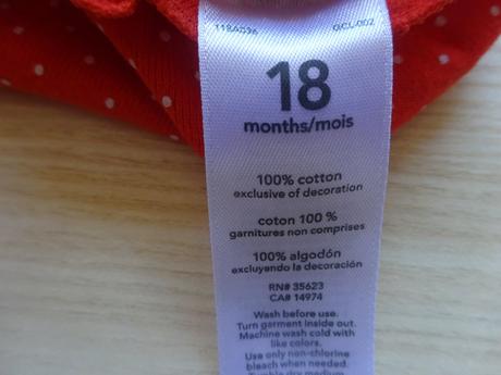 Letní overál červený, vel. 86, carter's,86