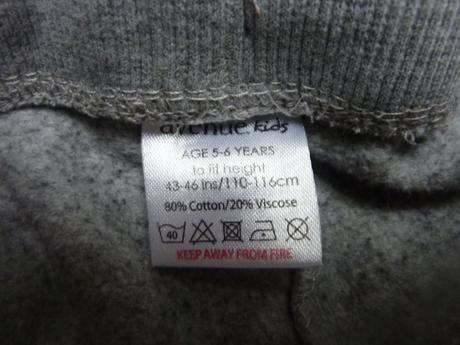 Tepláky vel. 110/116, 110