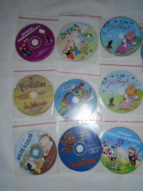 Dvd pohádky říkadla bolek a lolek traktor 14ks,