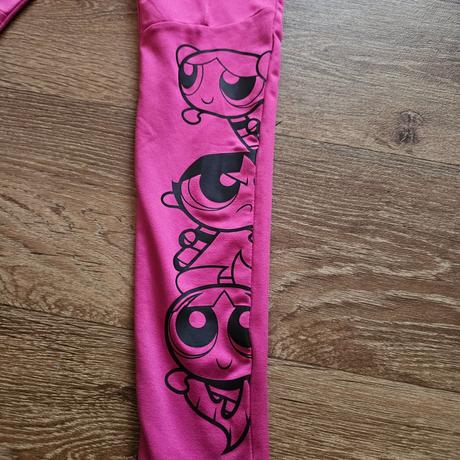 Dívčí sportovní legíny powerpuff girls vel. 134, 134