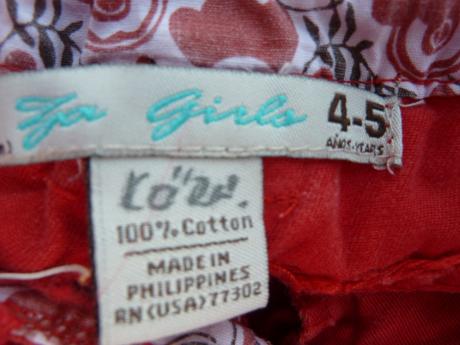 3/4 kraťasy & šortky girls vel. 104/110, 104