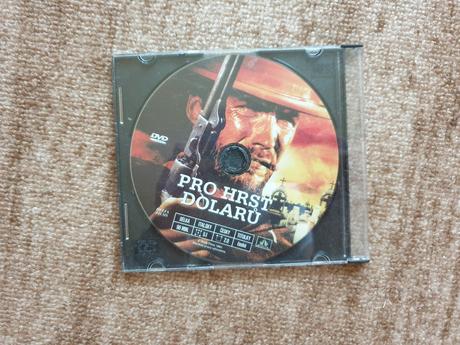 Dvd pro hrst dolarů - western - originální dvd,