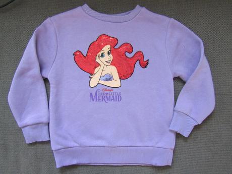 Mikina pro holku s mořskou vílou zn.disney vel 104, disney,104