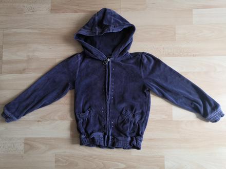 Mikina & klokanka s kamínky vel. 110/116, 110