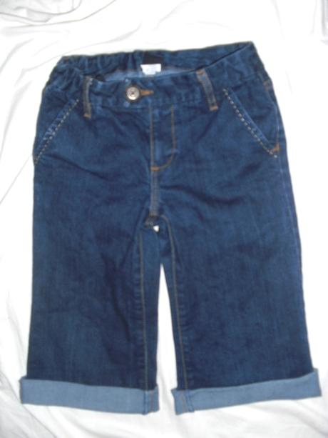 Luxusní elastické riflové kraťasy, gap,122