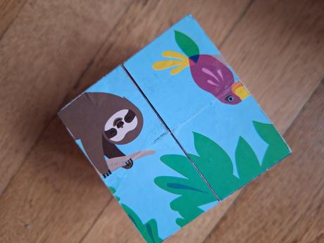 Kostka kostky zvířata, 