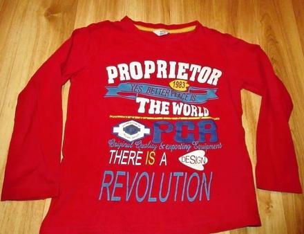 Triko s dlouhým rukávem, 122