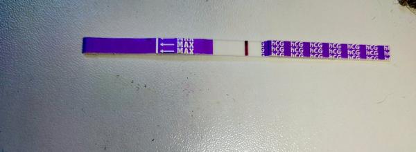 Jsem těhotná? Viditelnost výsledků těhotenského testu.