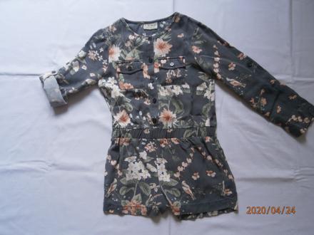 Letní kytičkový overal next,super stav,v.116/122, next,116