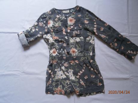 Letní kytičkový overal next,super stav,v.116/122, next,116