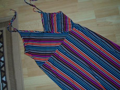 Šaty vel 38 proužek, f&f,38