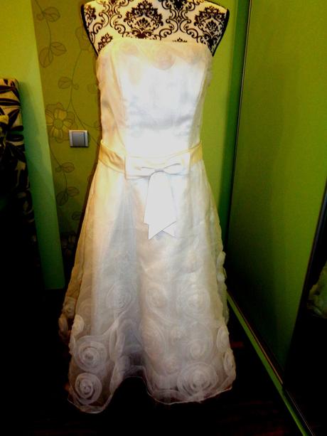 Luxusní společenské bílé šaty, emily,38