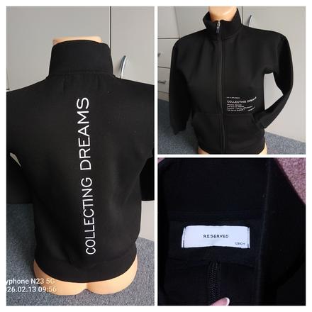 Mikina zn."reserved" vel."128" i větší velikost, reserved,128