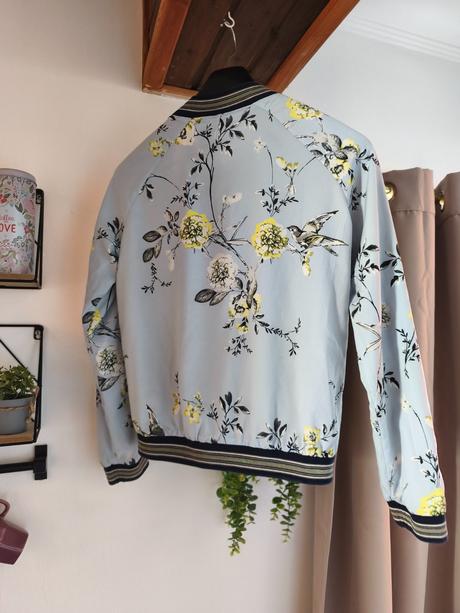 Jarní bunda s ptáčky 164/xs-s, promod,164