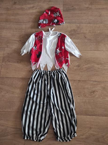 Karnevalový kostým pirát 4 - 6 let, 