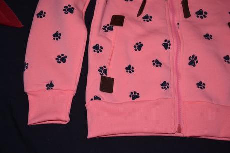 Oteplená podzimní mikina s ťapkami,146-158, 146 / 152 / 158