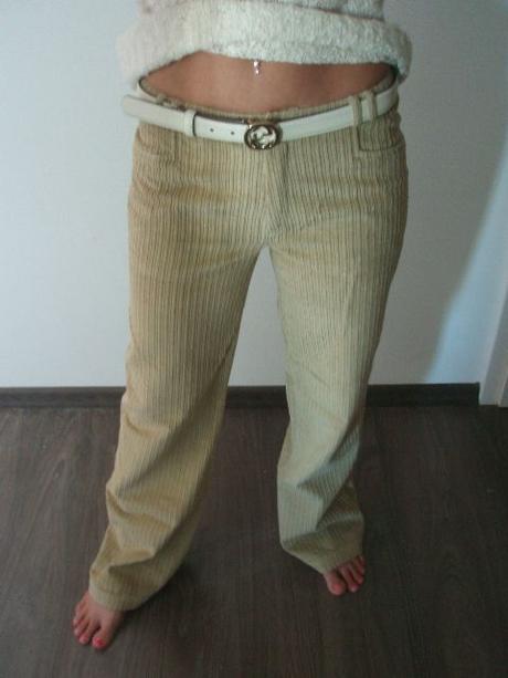 Manžestrové kalhoty, s