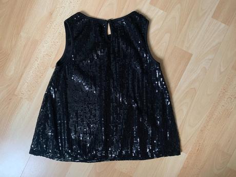 Slavnostní & ozdobné tílko s flitry y.d. vel. 134, 134