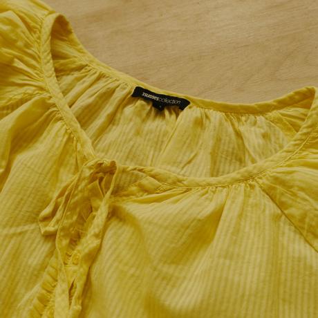 Bavlnena dlouha bluza/ saty s balonovymi rukavy 34, xs