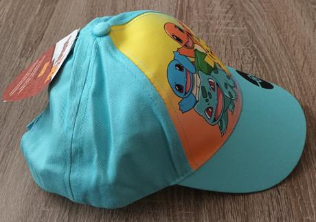 Kšiltovka pokémon světle modrá,