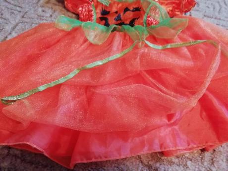 Krásné šatičky na karneval-1-3roky-top stav,