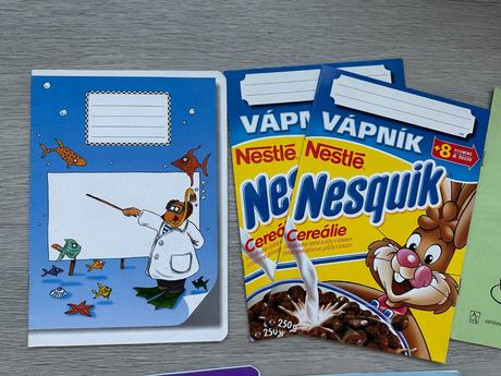 Dětské školní sešity a5, 12 ks,