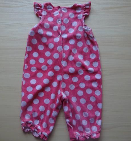 Semišové dupačky s puntíkem, vel. 74, next,74