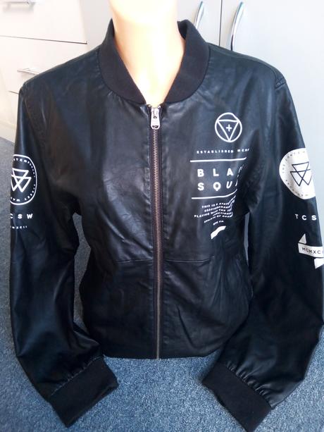 Koženková bunda zn."fsbn" vel."m", m