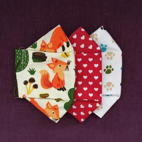 Dvouvrstvé roušky dětské i dospělácké, 