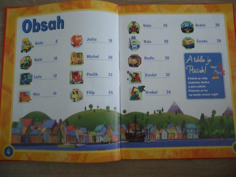 Bořek stavitel knížky,