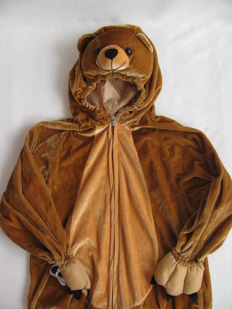 Krásný kostýmový overal medvídek,