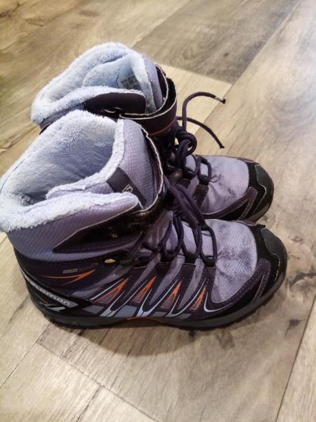 Dívčí salomon zimní boty, salomon,33