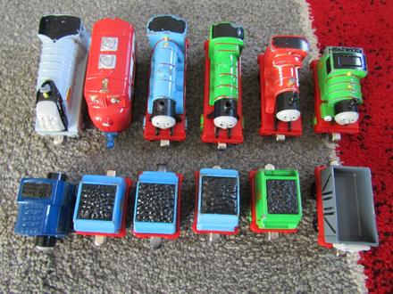 Kovové mašinky-thomas,henry,james,percy aj,