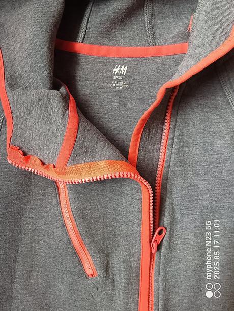 Mikina s neón zn."h&m" vel."m", h&m,m