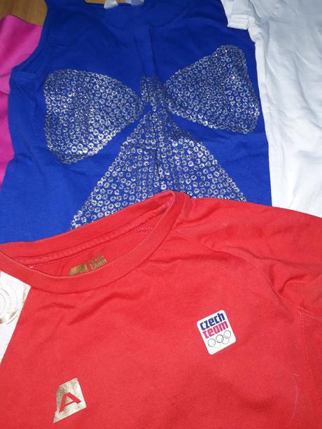 3x tričko s krátkým rukavem 116/122/128, alpine pro,122