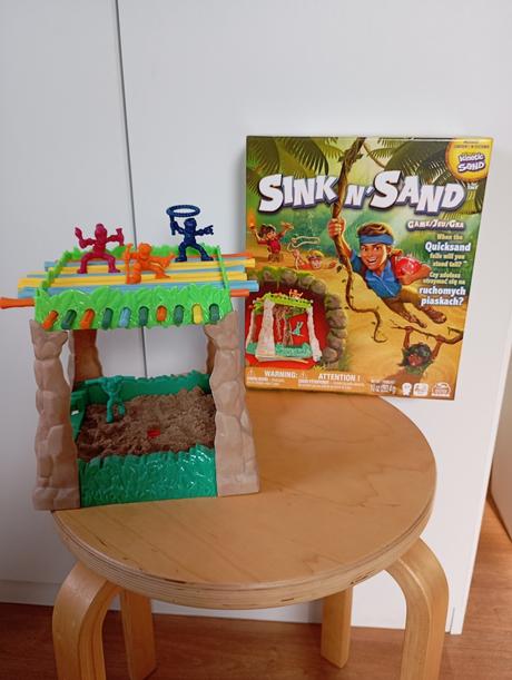 Společenská hra dobrodružný tekutý písek, 