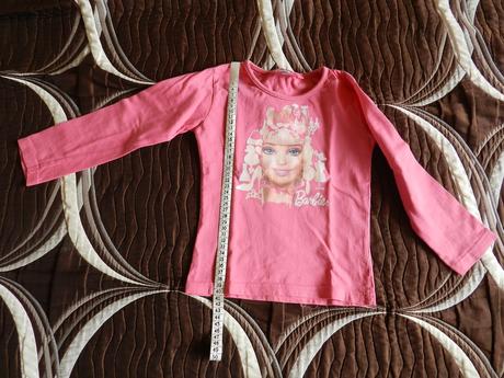 Triko dlouhý rukáv barbie, barbie,110