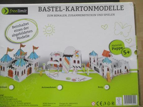 Kartonový model hradu, 