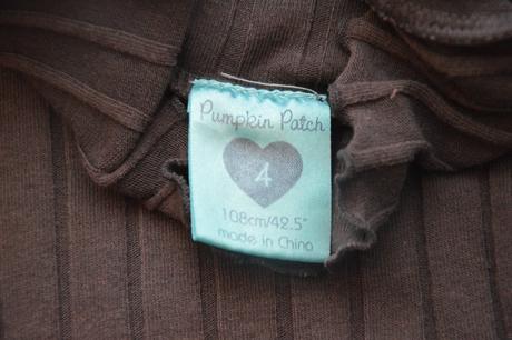 110 rolák hnědý, pumpkin patch,110