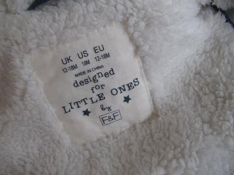 Prošívaná zateplená vesta s kapucí s vnitřní kožeš, f&f,86